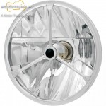 ADJURE INC. HEADLIGHT 7" WAVE TRIBAR kép