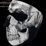 Black&White Skull arckmaszk kép