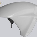 Első sárvédő Honda CBR 600RR  03-04 kép