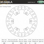 Féktárcsa DF.5038 A kép