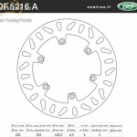 Féktárcsa DF.5190 AF kép