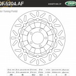 Féktárcsa DF.5204 AF kép