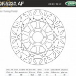 Féktárcsa DF.5230 AF kép