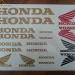 Matrica szett, HONDA 04 kép