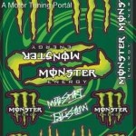 Matrica szett, MONSTER kép