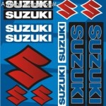 Matrica szett, SUZUKI kép