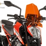 Puig Naked New Generation plexi KTM 125 DUKE / 390 DUKE (2017-2023) kép