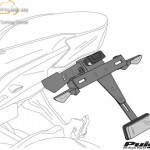 Rendszámtábla tartó, Puig Honda CBR1000RR (2008-2011) kép