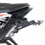 Rendszámtábla tartó, Puig KTM 1290 SUPERDUKE R (2014-2016) kép