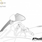 Standard plexi,Puig Kawasaki ZX-9R (1994-1997) kép
