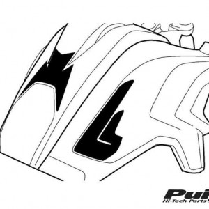 Puig tankpad BMW R1200GS (2013-2016) kép
