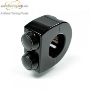 MOTOGADGET  KAPCSOLÓ 22mm 2-NYOMÓ FEKETE kép