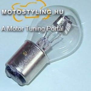 Motorkerékpár izzó: 12V 45/40W BA20D kép