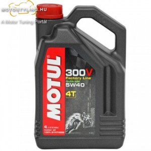 MOTUL 300V 4T FL 5W-40 4 Liter kép