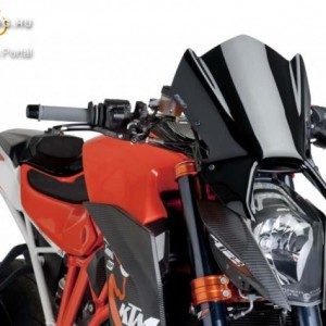 Naked New Generation plexi + GPS Tartó KTM 1290 SUPERDUKE R (2014-2016) kép