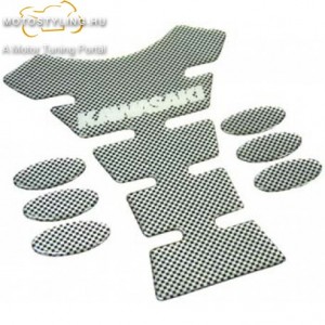 TANK PAD CARBON KAWASAKI kép