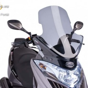 V-Tech Túra plexi Kymco Yager GT 125i/300i /GRANDE DINK 50/125i/300i(2013-2014) kép