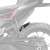 Hátsó sárvédő toldat KTM 790 DUKE (2018-2019) thumbnail kép